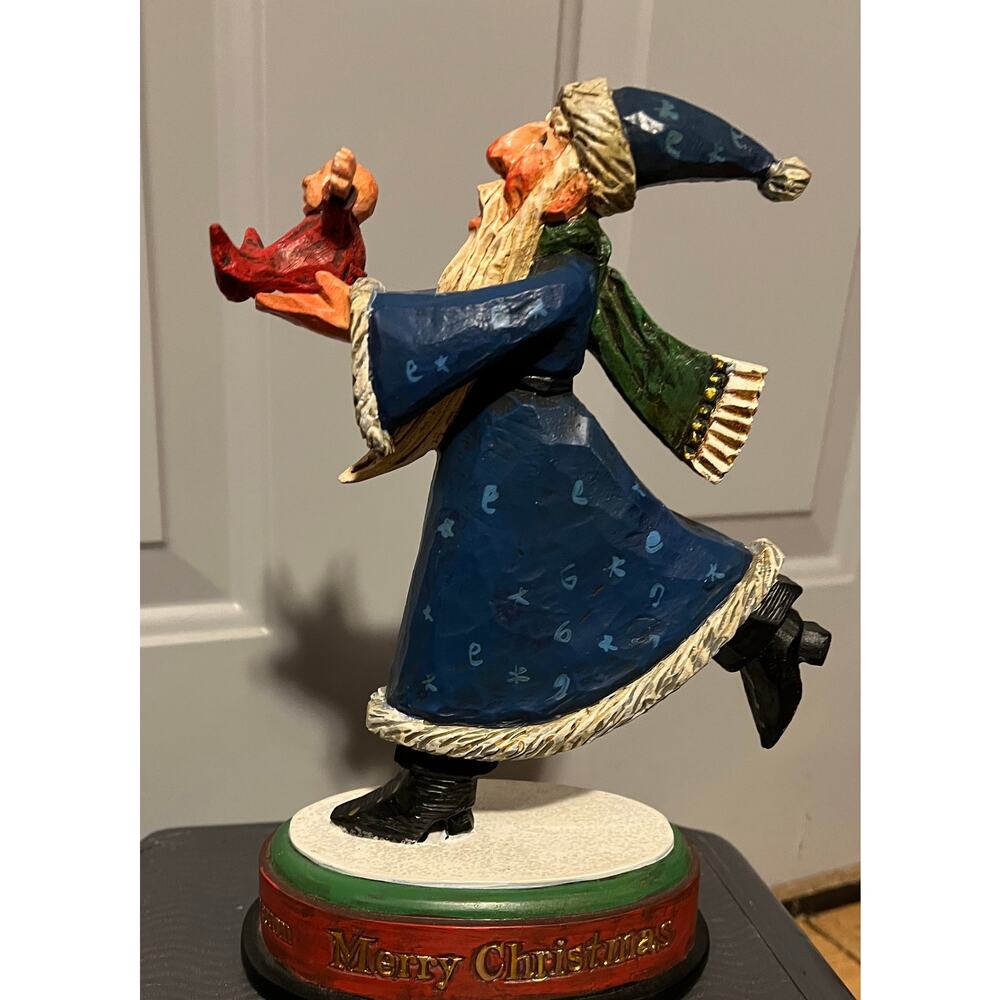 David Frykman Figure Tannenbaum Santa Christmas Joy #268 Of 600 2016 Artist sign